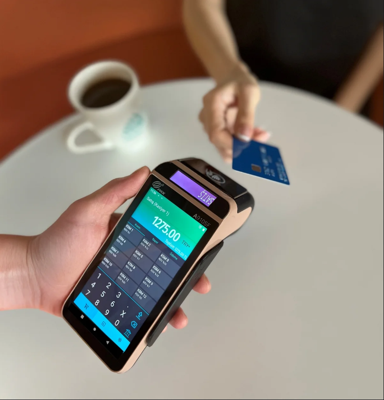 Ingenico PAX A910SF ile masada kartlı ödeme